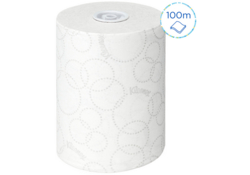 Handdoekrol Kleenex Ultra Slimroll 2-laags 100m wit 6781