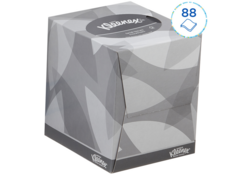 Facial tissues Kleenex 2-laags kubus 12x88stuks wit 8834