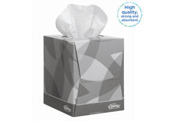 Facial tissues Kleenex 2-laags kubus 12x88stuks wit 8834