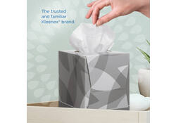 Facial tissues Kleenex 2-laags kubus 12x88stuks wit 8834