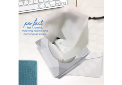 Facial tissues Kleenex 2-laags kubus 12x88stuks wit 8834
