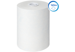Handdoekrol Scott Slimroll 1-laags 165m wit 6623