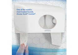 Toiletpapier Scott Control 3-laags 350vel wit 8518