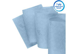 Handdoekrol Scott Essential 1-laags 350m blauw 6692