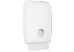 Handdoekdispenser Aquarius voor m-vouw wit U7023