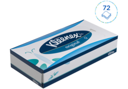Facial tissues Kleenex 3-laags standaard 12x72stuks wit 8824