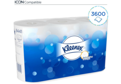 Toiletpapier Kleenex 2-laags 600vel wit 8441