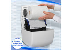 Handdoekroldispenser Aquarius Slimroll wit 7955