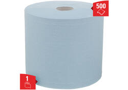 Poetspapier WypAll L20 GeneralClean 2-laags 500 vel blauw 7300