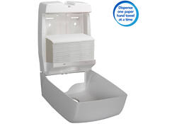 Handdoek Scott Essential i-vouw 1-laags 20x21cm wit 15x340stuks 6617
