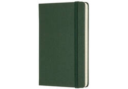 Notitieboek Moleskine pocket 90x140mm lijn hard cover myrtle green