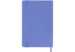 Notitieboek Moleskine pocket 90x140mm blanco hard cover hydrangea blue