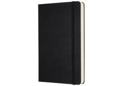 Notitieboek Moleskine Expanded large 130x210mm lijn hard cover zwart