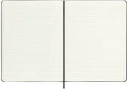 Notitieboek Moleskine XL 190x250mm lijn hard cover zwart