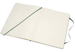 Notitieboek Moleskine XL 190x250mm blanco hard cover myrtle green