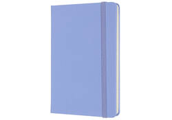Notitieboek Moleskine pocket 90x140mm lijn hard cover hydrangea blue