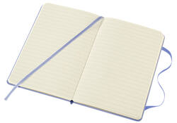 Notitieboek Moleskine pocket 90x140mm lijn hard cover hydrangea blue