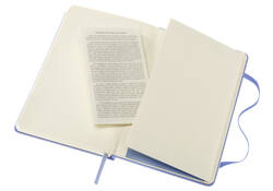Notitieboek Moleskine pocket 90x140mm lijn hard cover hydrangea blue