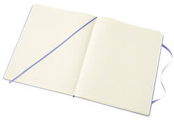 Notitieboek Moleskine XL 190x250mm lijn hard cover hydrangea blue