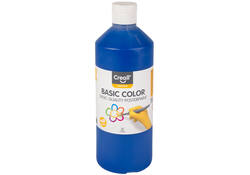 Plakkaatverf Creall basic donkerblauw 500ml