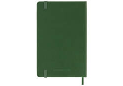 Notitieboek Moleskine pocket 90x140mm blanco hard cover myrtle green