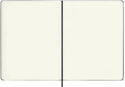 Notitieboek Moleskine XL 190x250mm blanco hard cover zwart