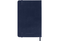 Notitieboek Moleskine pocket 90x140mm lijn hard cover sapphire blue