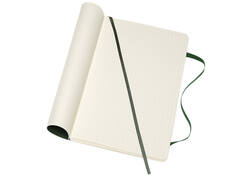 Notitieboek Moleskine large 130x210mm dots soft cover myrtle green