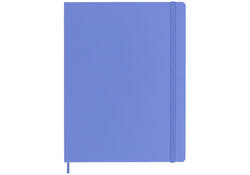 Notitieboek Moleskine XL 190x250mm blanco hard cover hydrangea blue