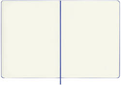 Notitieboek Moleskine XL 190x250mm blanco hard cover hydrangea blue