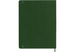 Notitieboek Moleskine XL 190x250mm blanco soft cover myrtle green