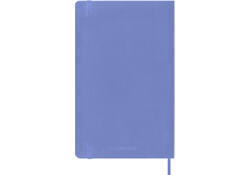 Notitieboek Moleskine large 130x210mm blanco soft cover hydrangea blue