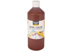 Plakkaatverf Creall basic donkerbruin 500ml