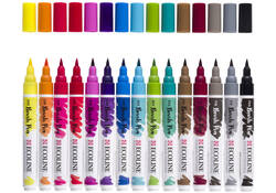Brushpen Talens Ecoline set á 15 kleuren