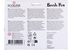 Brushpen Talens Ecoline set á 15 kleuren