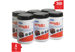 Reinigingsdoek WypAll geïmpregneerd 27x27cm 50vel per bus groen 7772