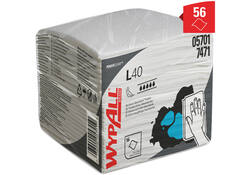 Poetsdoek WypAll L40 1-laags 304x317mm 18x56stuks wit 7471