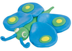 Klei Creall supersoft rood/blauw/groen/geel/wit 450gr