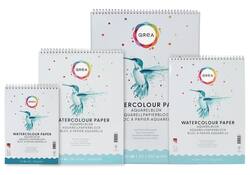 Aquarelblok Qrea 24x32 20vel 200gr spiraal