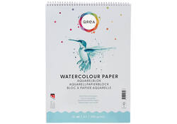 Aquarelblok Qrea A3 20vel 200gr spiraal