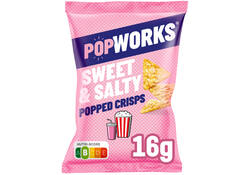 Chips Popworks Sweet Salty 16gr