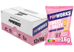 Chips Popworks Sweet Salty 16gr