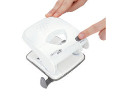Perforator Rapesco Germ-Savvy antibacterieel 2-gaats wit