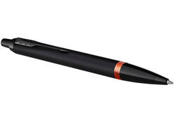 Balpen Parker IM black orange vibrant ring medium blister à 1 stuk
