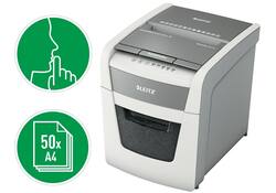 Papiervernietiger Leitz IQ Auto+ Small Office 50X P4 snippers 4x28mm