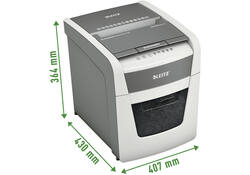 Papiervernietiger Leitz IQ Auto+ Small Office 50X P4 snippers 4x28mm