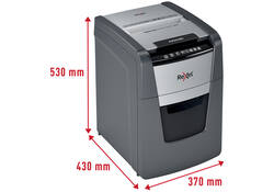 Papiervernietiger Rexel Optimum Auto+ 90X snippers 4x28mm