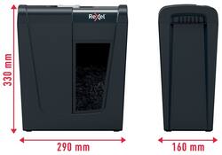 Papiervernietiger Rexel Secure S5 stroken 6mm