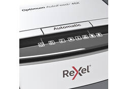Papiervernietiger Rexel Optimum Auto+ 45X snippers 4x28mm