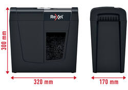 Papiervernietiger Rexel Secure X6 snippers 4x40mm